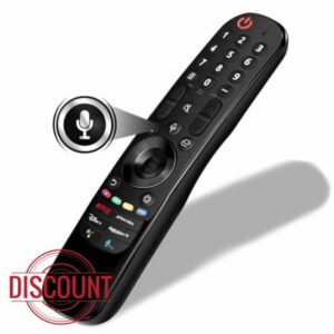 Universal LG Magic Remote with Pointer & Voice Function MR23GA MR22GA MR21GA | Replacement LG TV Remote | LG Remote Control Compatible with Smart TV Models | Netflix Prime Video Hot Keys
