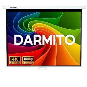 Darmito 100 4:3 Pull Down Manual Projector Screen