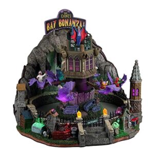 Lemax 24933-UK Spooky Town Sights & Sounds: The Count's Bat Bonanza