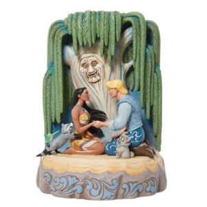 Enesco - Disney Traditions - Pocahontas Carved by Heart 8In Statue