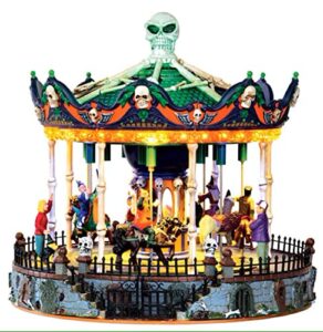 Lemax 34605-UK Spooky Town Sights & Sounds: Scary-Go-Round