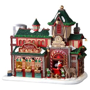 Lemax Christmas Village Santas Reindeer Stables - 25926