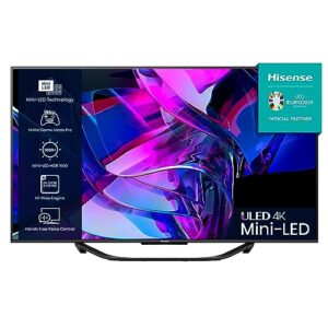 Hisense 65 Inch 144Hz ULED Mini-LED Smart TV 65U7KQTUK - 144Hz VRR
