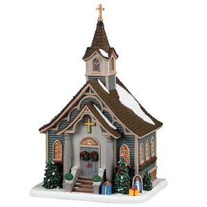 Lemax 35066 Caddington Village Lighted Building: Small Town Church
