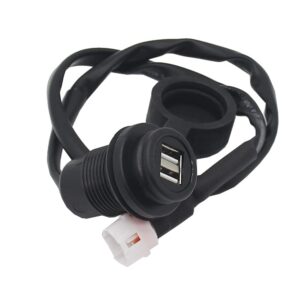 Motorcycle Dual USB Charger Socket For YAMAHA MT09 2017-2021 MT-09 SP XSR900 Tracer 900 MT07 XSR700