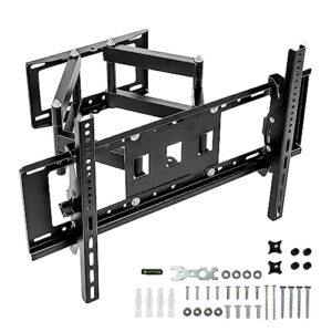 Trintion TV Wall Bracket for Most 32-70 Inch LED LCD Plasma Flat & Curved TV Swivel Tilt TV Wall Mount Holds up to 50kg Includes Spirit Level VESA 100x100mm to 600x400mm