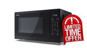 SHARP YC-MG252AU-B 25 Litre 900W Digital Microwave with 1000W Grill
