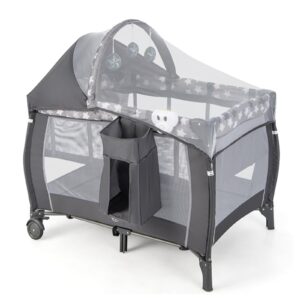 Maxmass 4-in-1 Baby Travel Cot