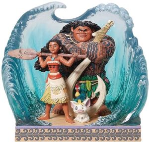 Enesco - Moana - Disney Traditions - Movie Poster Scene Figure