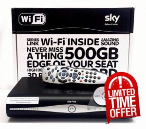 Sky DRX890WL SKY+ HD Set-top Box (Renewed)