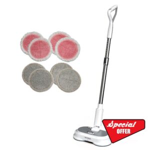 AirCraft PowerGlide City+ | Hard Floor Cleaner And Polisher | Good Housekeeping Institute Approved | Compact