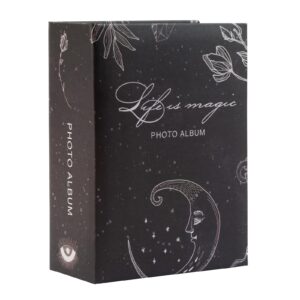 Grupo Erik Life Is Magic Photo Album | 6x4 Photo Album - 10x15 cm | Family Photo Album 100 Pockets | Friend Gifts | Photo Books For Memories | Photo Album Slip I