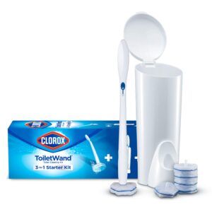 Clorox 03191 ToiletWand Disposable Toilet Cleaning System with 6 Disinfecting ToiletWand Refill Heads