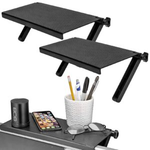 YOYIAG 2Pcs Adjustable TV Top Shelf Monitor Top Storage Shelf