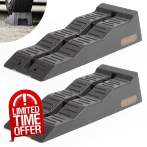VonHaus Caravan Levelling Ramp Set – Heavy Duty Chocks/Blocks for Keeping Motorhome