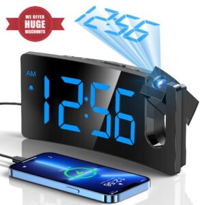 Projection Alarm Clocks Bedside