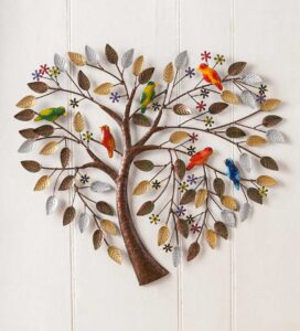 ZYUN Metal Tree Of Life Wall Decor