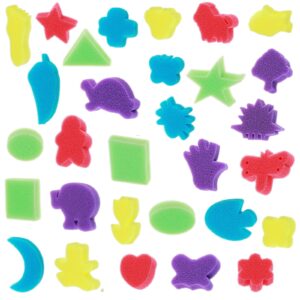 Prasacco 30 Pieces Paint Sponges for Kids