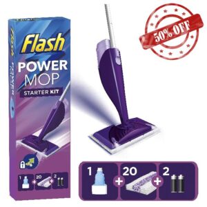Flash Powermop Floor Cleaner Starter Kit