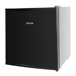 Abode Table Top Mini Freezer Black Freestanding 31 Litre Capacity with Reversible Door