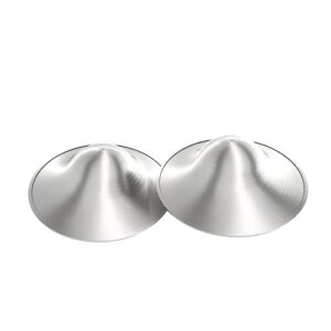 Silver 999 Nipple Shields NickelFree - Silver Cups Breastfeeding for Nursing Newbo