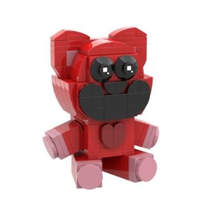 Kouipoie 136PCS Smiling Critters Building Blocks Set