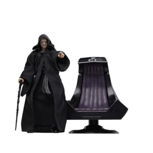 Star Wars The Black Series Emperor Palpatine & Throne Star Wars: Return of the Jedi Collectible 6 Inch Action Figure