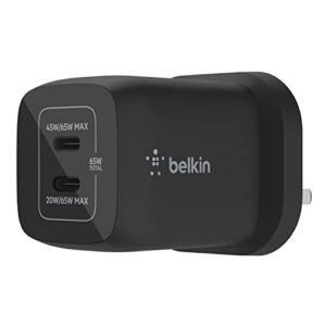 Belkin 65W Dual USB Type C Wall Charger