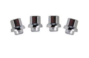 EZAccessory 20 Pcs Flange Mag Lug Nuts 7/16"" Replacement for Vintage Corvette Wheels