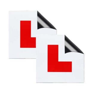 Extra Thick Magnetic L Plates for Cars UK – Strong