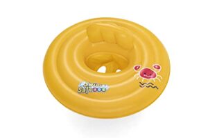 Bestway Swimming Float Inflatable for Infants | Round 3-Ring Inflatable Baby Boat Float for Toddlers Boys and Girls