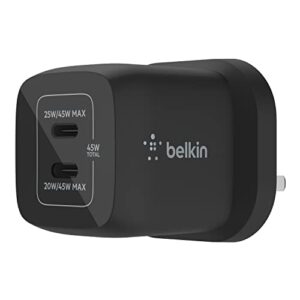 Belkin 45W Dual USB Type C Wall Charger