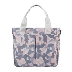 URFEDA Baby Diaper Bag Multi-Pocket Tote Bag Travel Diaper Bag Handle Bags Portable Baby Bag Mommy Bag Casual Shoulder Crossbody Bag Large storage space for all baby accessories