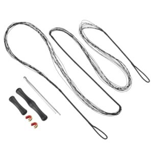 PATIKIL Bow String Replacement with Bowstring Finger Guards for Recurve Bowstring