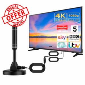 Kekeaya high-definition portable indoor/outdoor TV Aerial