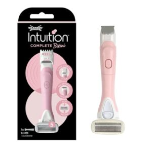 WILKINSON SWORD Intuition Complete Bikini For Women | Trimmer and Razor | With 5 Blade Razo