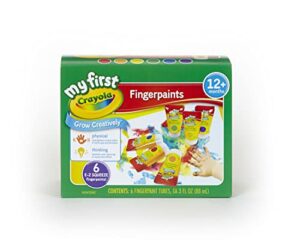 Crayola Washable Finger Paints (6 Pack)