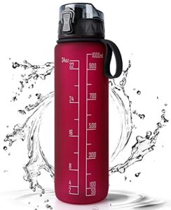 FULDENT Sports Water Bottle 1L Leakproof Design Water Bottle