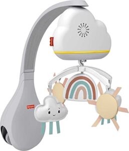 Fisher-Price Rainbow Showers Bassinet to Bedside Mobile