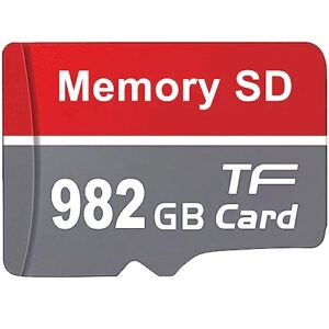 TF Card 982GB-Extreme Memory Card High Speed Memory Card 982GB Waterproof TF Card Suitable for Action Camera
