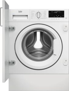 Beko RecycledTub® WTIK94121F Integrated 9kg Washing Machine with 1400 rpm - White - A Rated