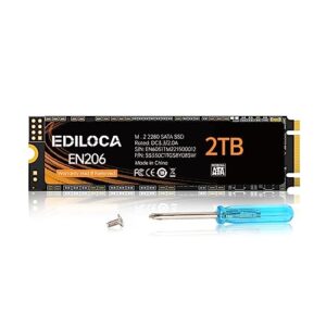 Ediloca EN206 2TB SSD M.2 SATA 3D NAND TLC