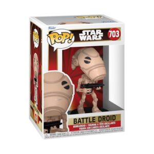 Funko POP! Star Wars: Episode 1 The Phantom Menace Anniversary - Battle Droid - Collectable Vinyl Figure - Gift Idea - Official Merchandise - Toys for Kids & Adults - Movies Fans