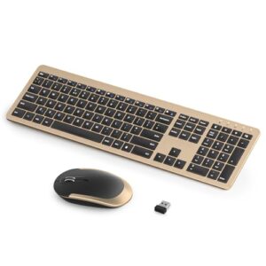 Wireless Rechargeable Keyboard and Mouse Set