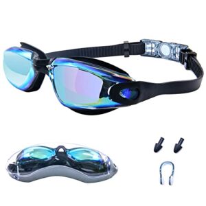 Swimming Goggles for Men Women Adults - Anti Fog Swim Goggles with Uv Protection