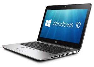 HP 12.5 EliteBook 820 G3 Laptop PC - Full HD (1920x1080) Core i5-6200U 16GB 512GB SSD WebCam WiFi Windows 10 Professional 64-bit Ultrabook (Renewed)