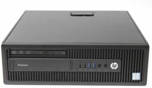HP EliteDesk 800 G2 SFF Quad Core i5-6500 32GB DDR4 256GB + 1000GB WiFi Windows 11 Professional Desktop PC Computer (Renewed)