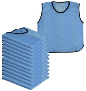 A2Z Sports Training Mesh Bibs Lightweight Comfortable and Breathable During Football Rugby Sports Bibs for Kids/Adul