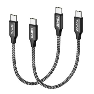 RAVIAD USB C to USB C Cable Short