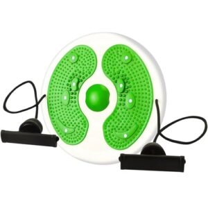 Twist Waist Disc Waist Whisper - Waist Twister with Drawstring Massage Foot Sole